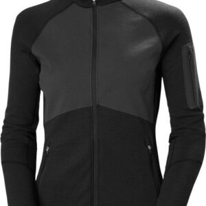 Helly Hansen Lifa Merino Midlayer naisten välikerrospusero, musta