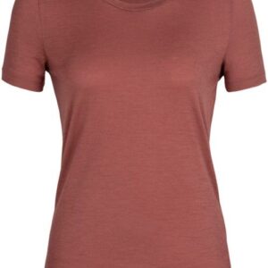 Icebreaker Tech Lite II SS Tee naisten merinovilla-t-paita, Grape
