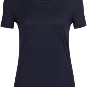 Icebreaker Tech Lite II SS Tee naisten merinovilla-t-paita, Midnight Navy