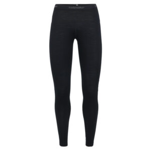 Icebreaker W Merino 200 Oasis Leggings - Black - Naiset - XS - Partioaitta