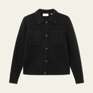 Les Deux Miesten Neuletakki, FISHER MILANO OVERSHIRT BLAZER Musta