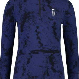 Mons Royale Cascade Merino Flex 200 1/4 Zip naisten kerrastopaita, Element Camo