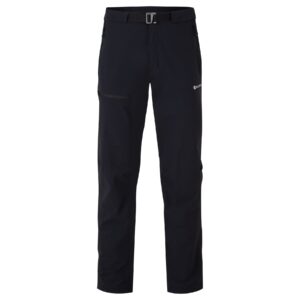 Montane Tenacity Pants Short Leg, vaellushousut lyhyt lahje, miesten, musta