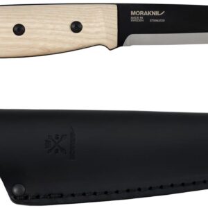 Morakniv Lok Blackblade puukko, S, Ash Wood