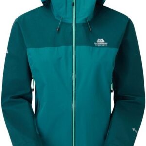 Mountain Equipment Saltoro Jacket GTX Paclite naisten kuoritakki, sinivihreä