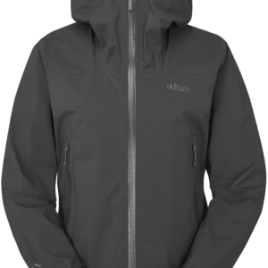 Rab Downpour Light Jacket naisten kuoritakki, tummanharmaa