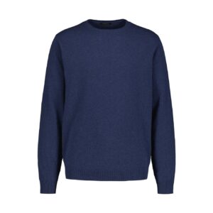 Sinnuu Miesten Neule CREW FINE MERINO WOOL MADE IN ITALY Indigo
