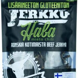 Kuivalihakundi Jerkku Habanero Beef Jerky, 150g retkiruoka ja urheiluravinne