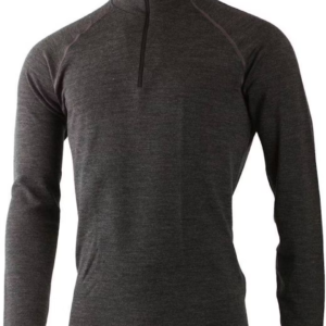 Lasting Men's Honka Half Zip miesten merinovilla-alusasu